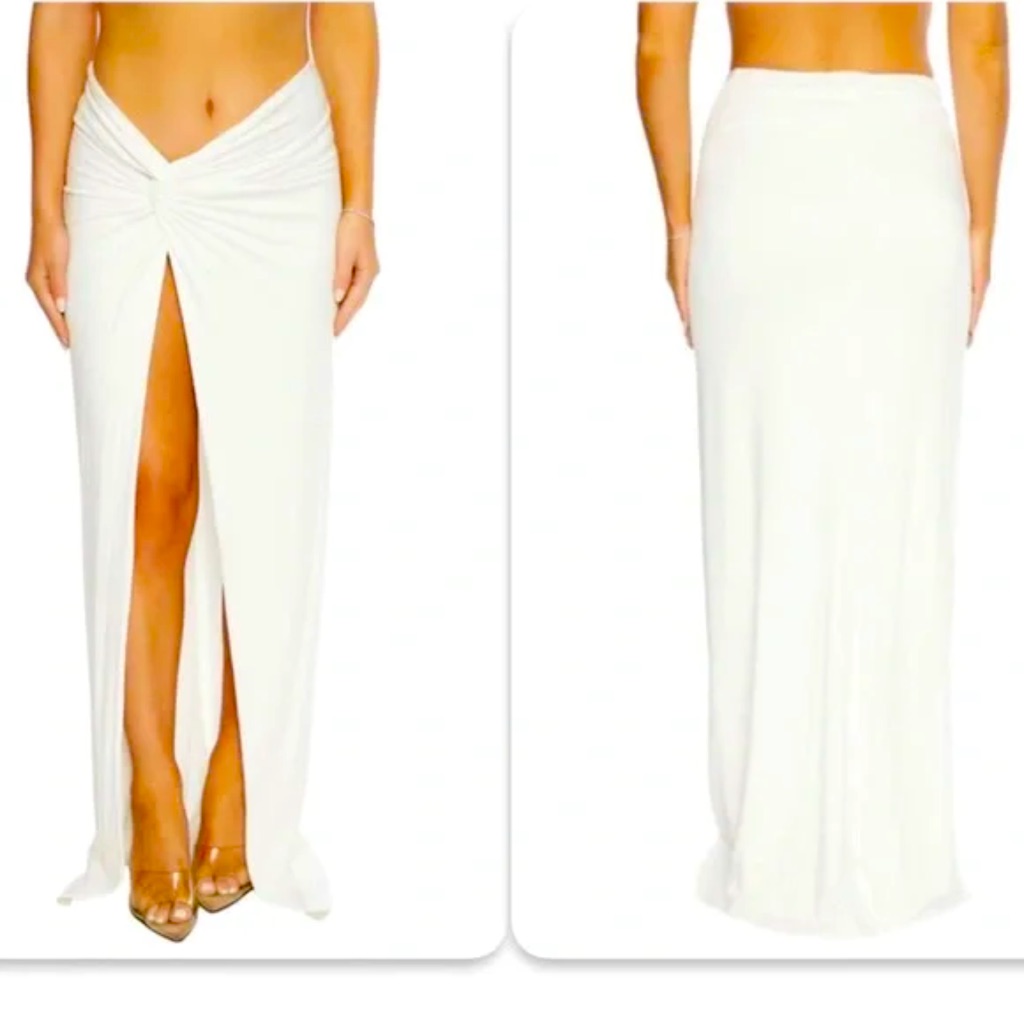 Naked Wardrobe Maxi Skirt